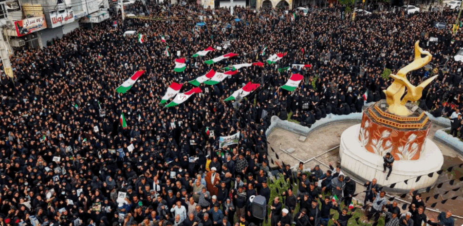 iran mass
funeral