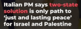 meloni 2
                                                      state solution
                                                      palestine
