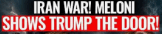 meloni against
                                                          iran war